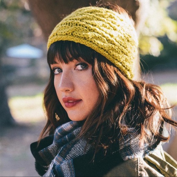 Infinity Raine Accessories - ✨LAST ONE✨GET SNOWED IN HEADBAND-CHARTREUSE